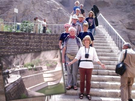 الفوج السياحي الفرنسي يقوم بزيارات للمعالم التاريخية والأثرية في صهاريج الطويلة وقلعة صيره